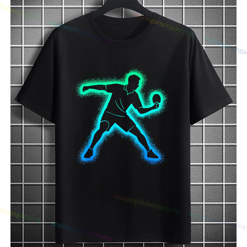 Table Tennis Graphics - Funny Table Tennis Graphic T-shirt with