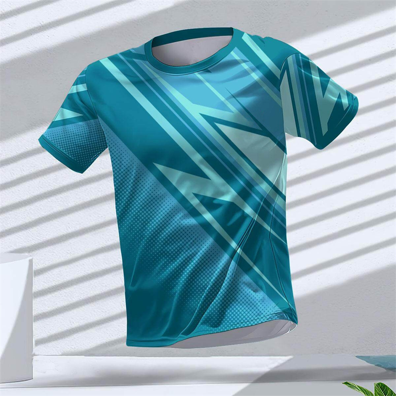 Table Tennis Graphics - Summer Simple Geometric Graphic 3D Printed