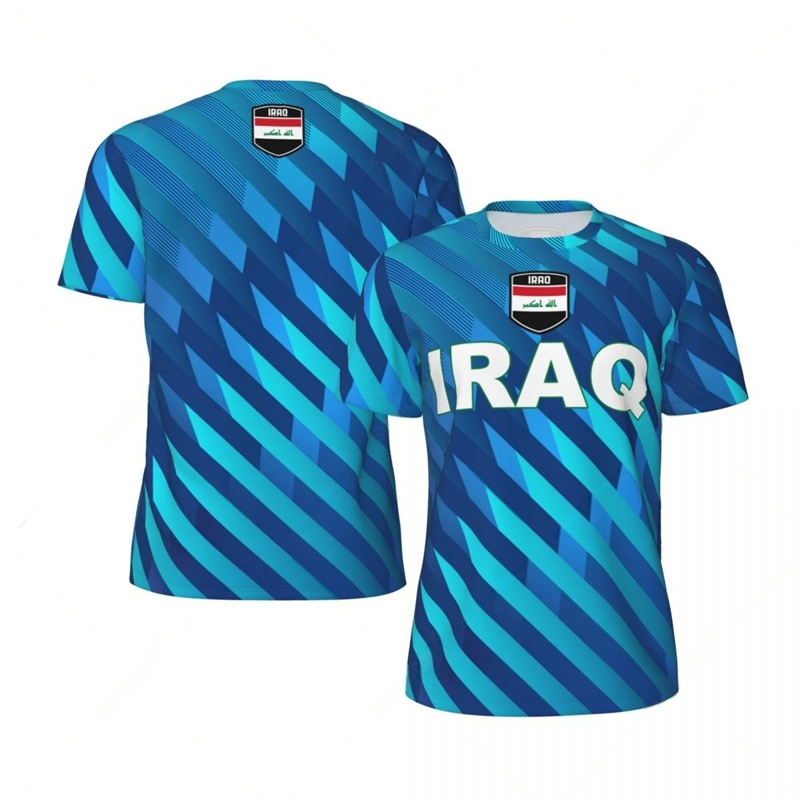 Table Tennis Daily - Iraq Flag Football Tshirt Men Fashion