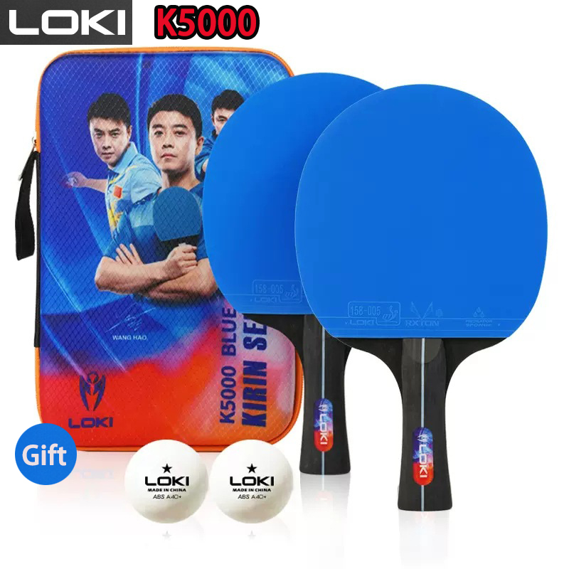 Table Tennis Hub - LOKI K5000 Table Tennis Racket Set