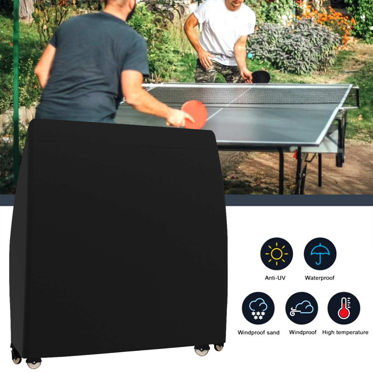 Table Tennis Table Cover Water - Table Tennis Equipment recensione e prezzo