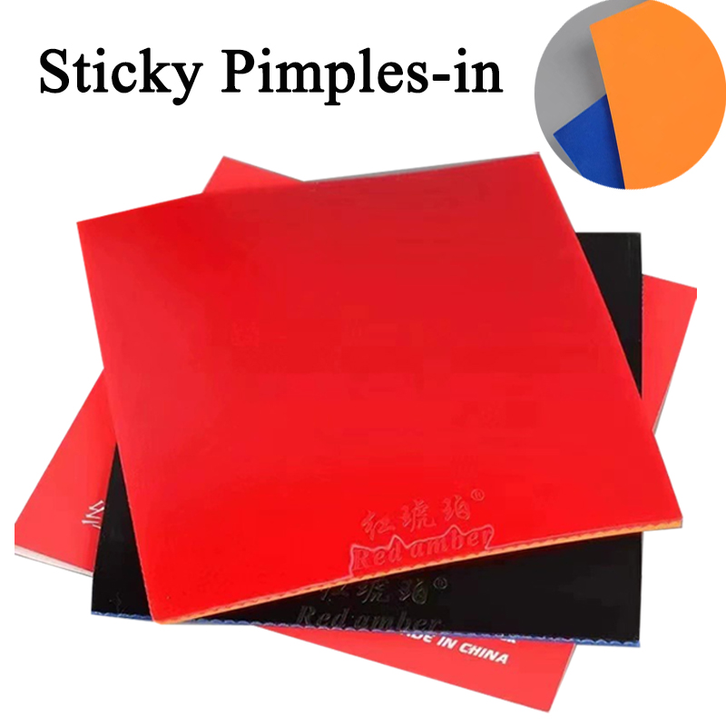 Red Amber Sticky Table Tennis  - Table Tennis Rubber recensione e prezzo