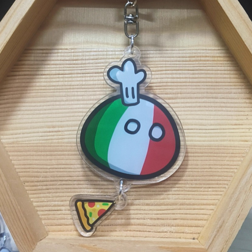 21 Styles Countryballs Keychai - Table Tennis France recensione e prezzo