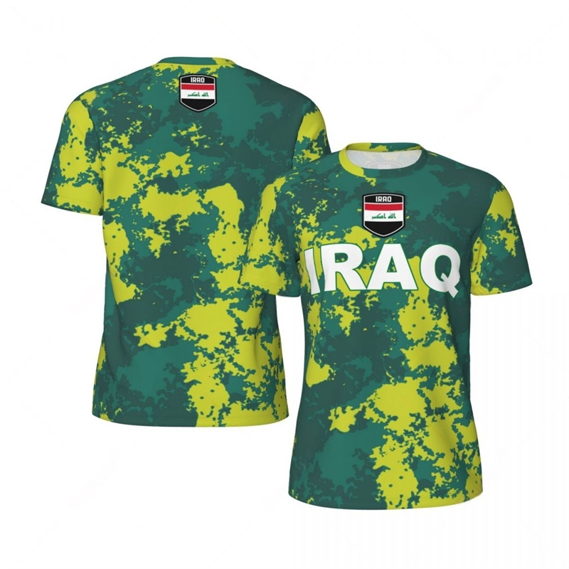 Iraq Flag Football Tshirt Men  - Table Tennis Daily recensione e prezzo