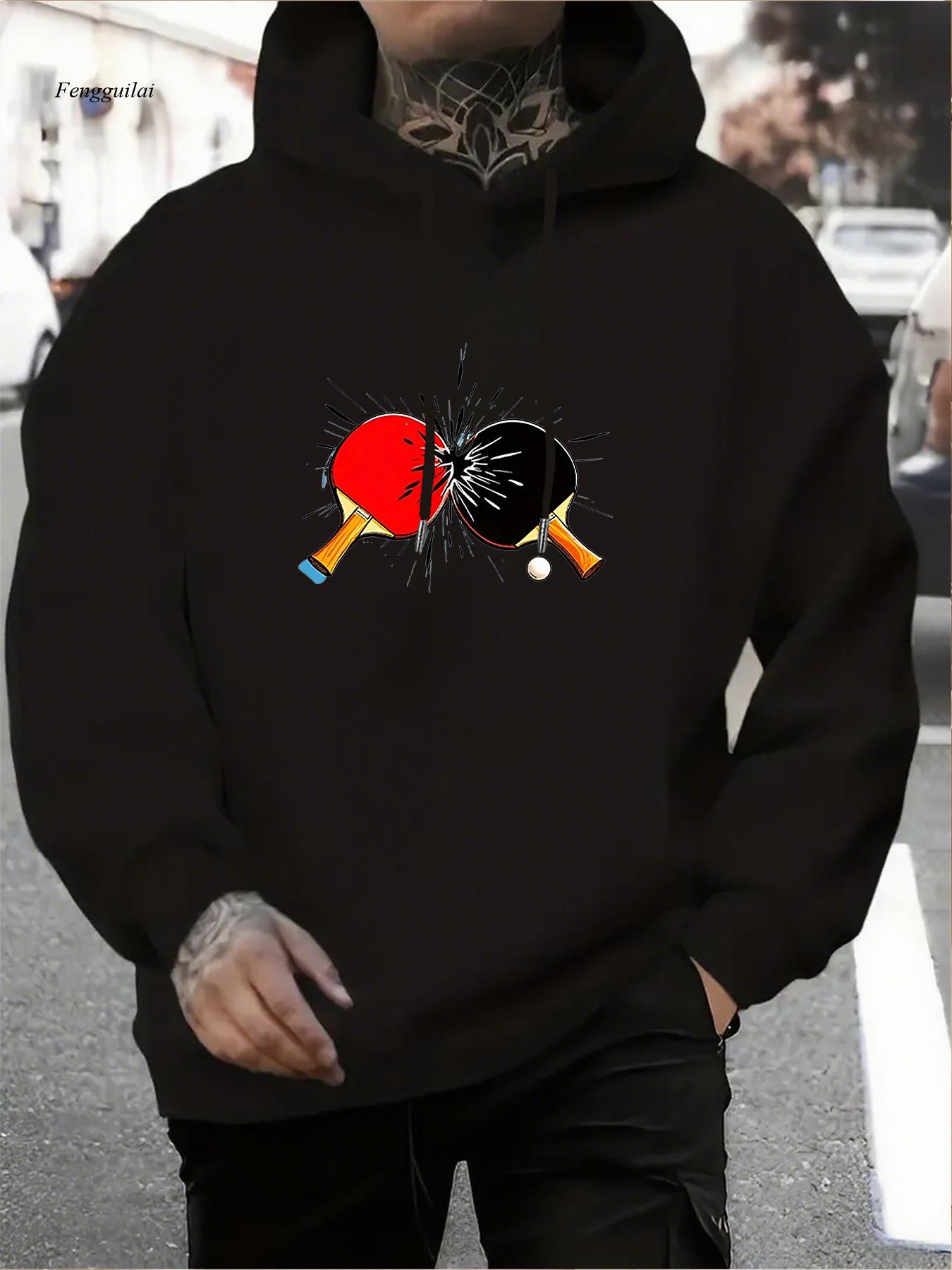 Ping Pong Smash Graphic Hoodie - Table Tennis Graphics recensione e prezzo