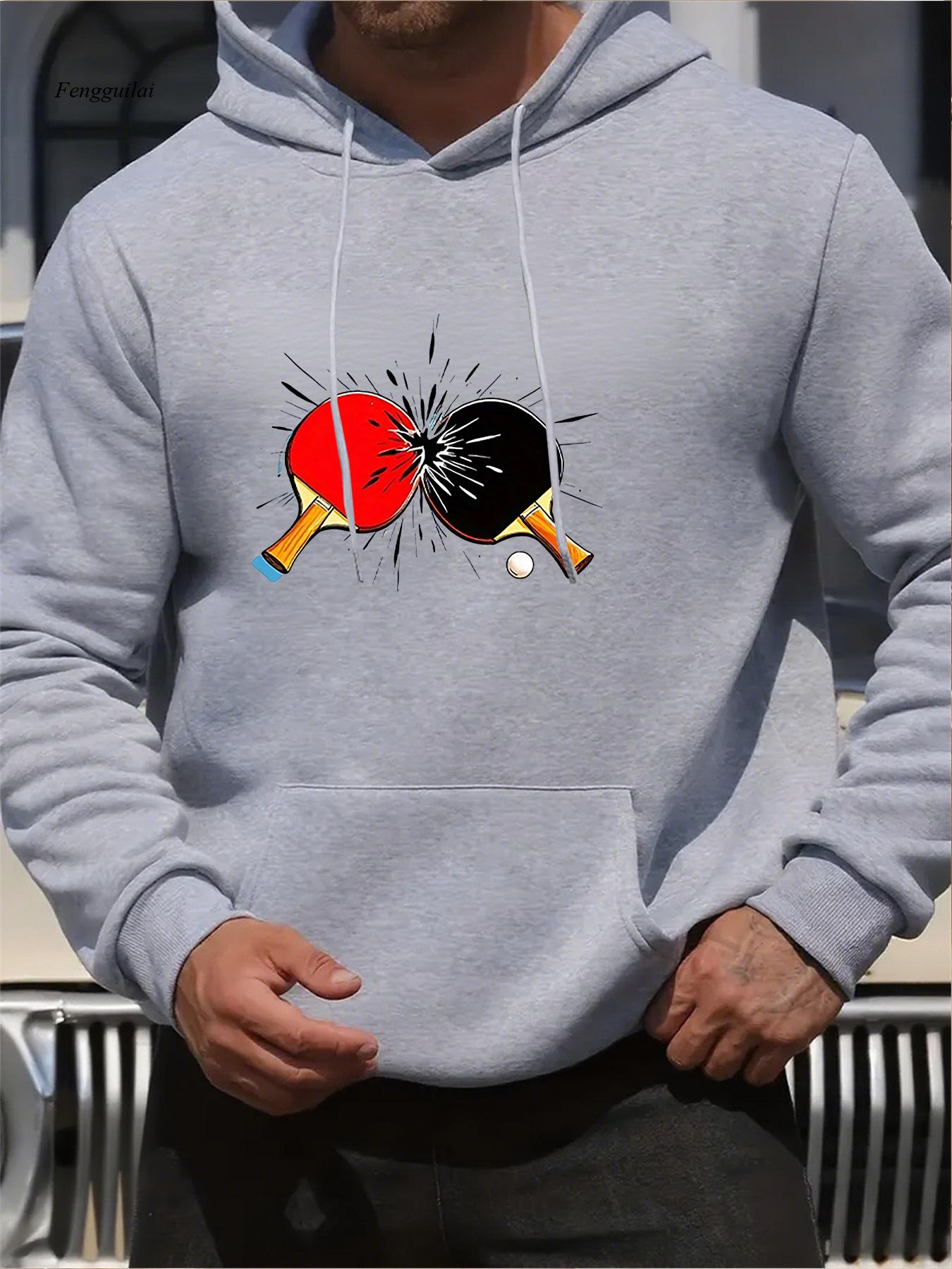 Ping Pong Smash Graphic Hoodie - Table Tennis Graphics recensione e prezzo