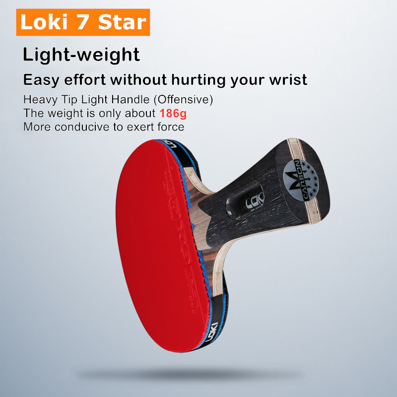 Loki 7 Star Table Tennis Racke - Table Tennis Equipment recensione e prezzo