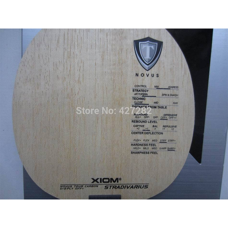 XIOM STRADIVARIUS table tennis - Table Tennis Blades recensione e prezzo