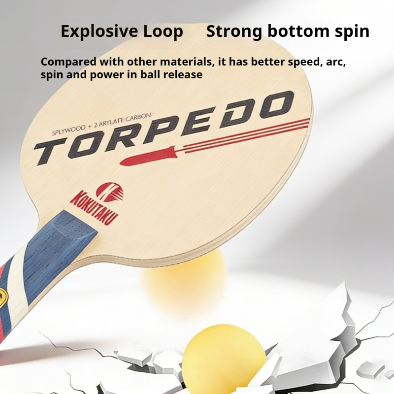 KOKUTAKU TORPEDO Table Tennis  - Table Tennis Blades recensione e prezzo