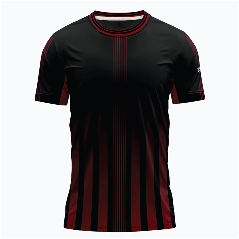 Simple Striped Graphic T Shirt - Table Tennis Daily recensione e prezzo