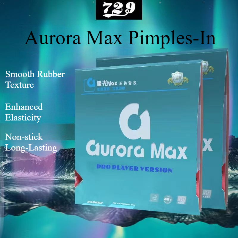729 Friendship Aurora Max Tabl - Table Tennis Rubber recensione e prezzo