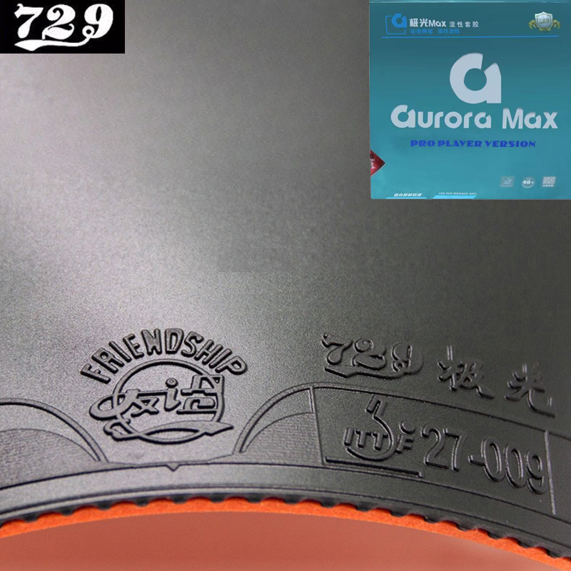 729 Friendship Aurora Max Tabl - Table Tennis Rubber recensione e prezzo