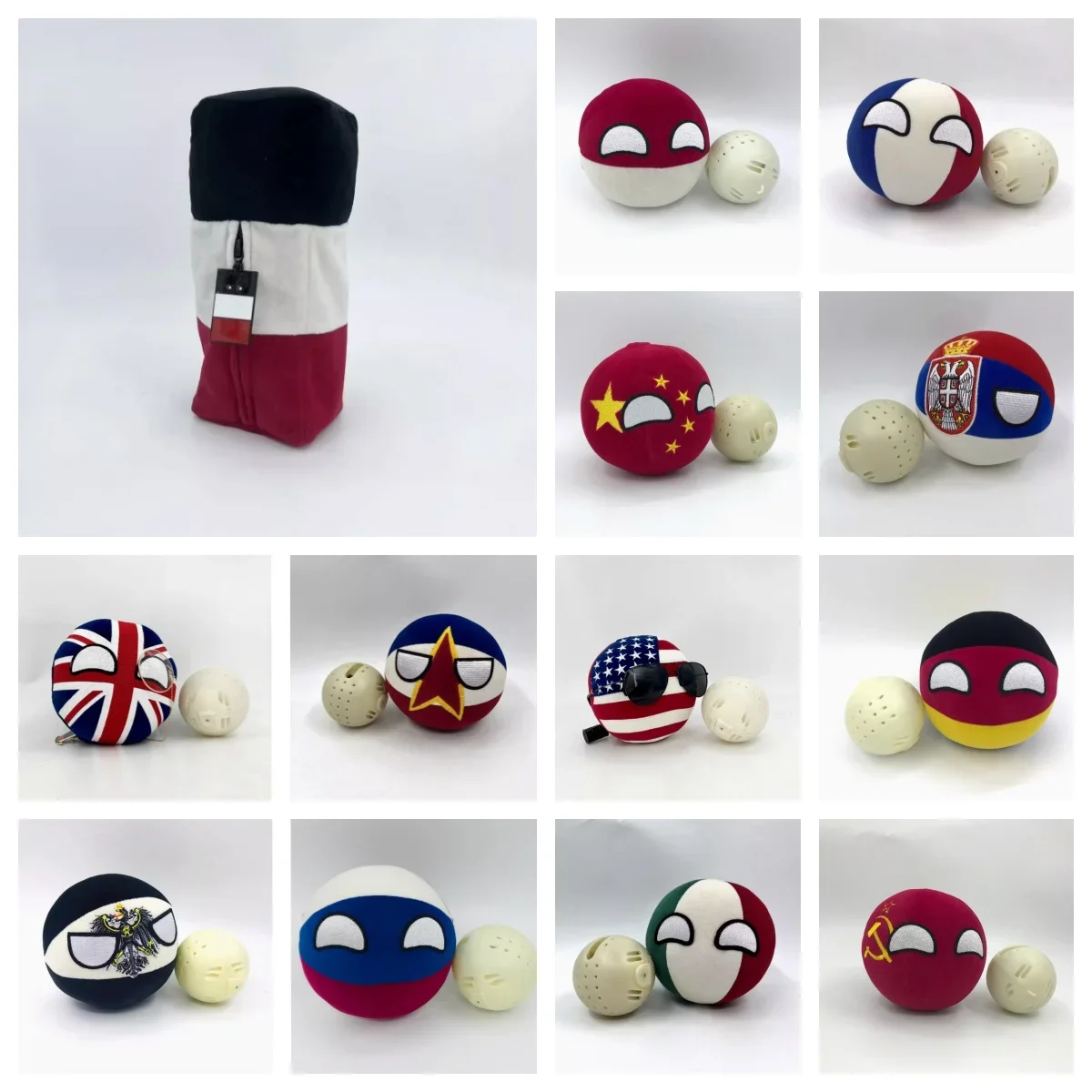 CountryBalls Plush Doll German - Table Tennis France recensione e prezzo