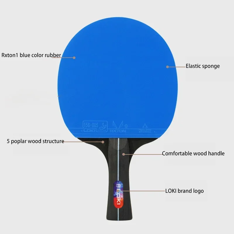 LOKI K5000 Table Tennis Racket - Table Tennis Hub recensione e prezzo