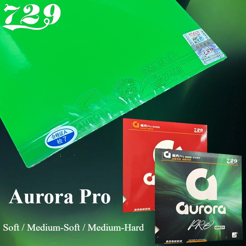729 Friendship Aurora Pro Gree - Table Tennis Rubber recensione e prezzo