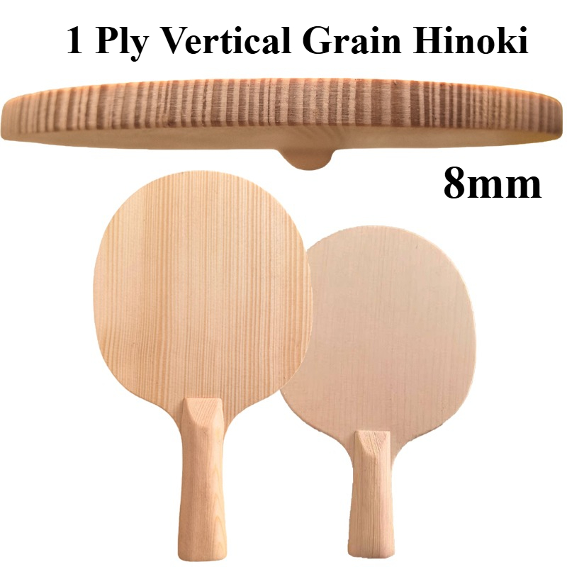 1-Ply 8mm Vertical Grain Hinok - Table Tennis Blades recensione e prezzo