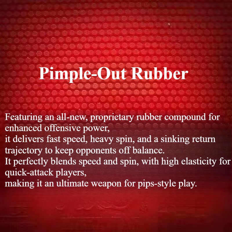 YINHE Pluto Pimple-Out Table T - Table Tennis Rubber recensione e prezzo