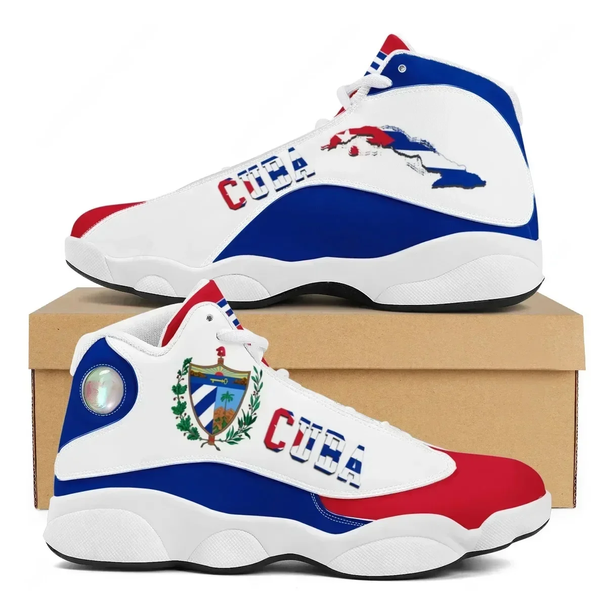 CUBA Flag Print Cool Men Baske - Table Tennis Daily recensione e prezzo